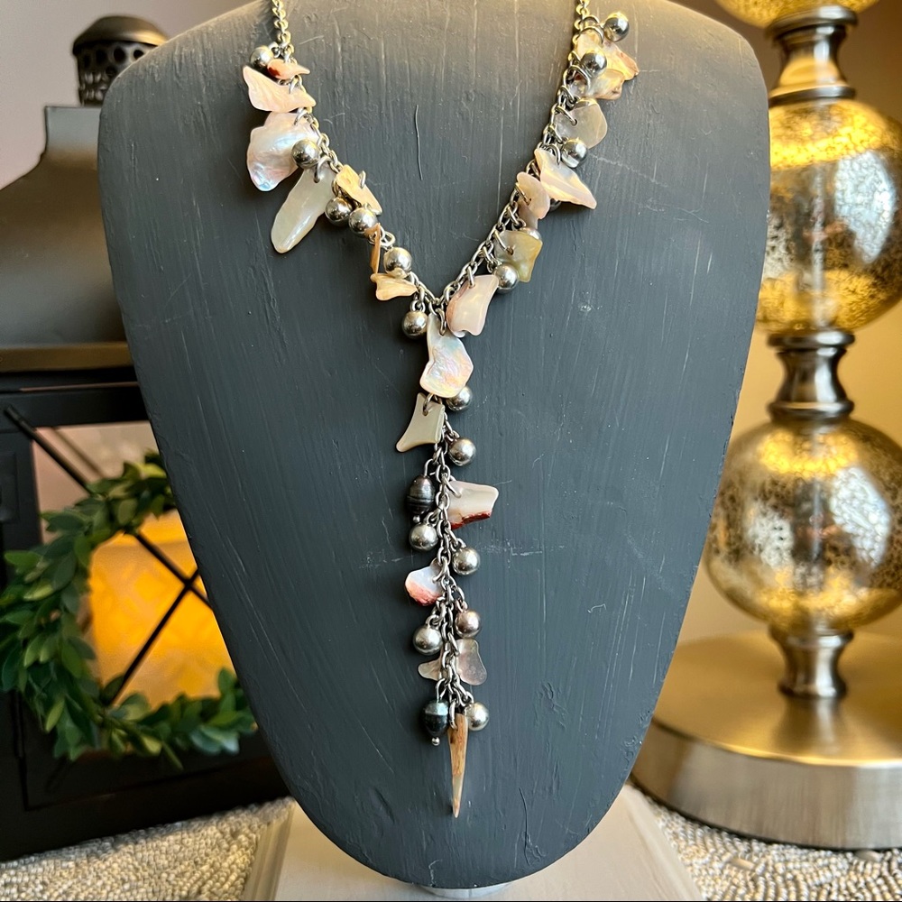 Park Lane Pebble Beach Genuine Seashell Necklace